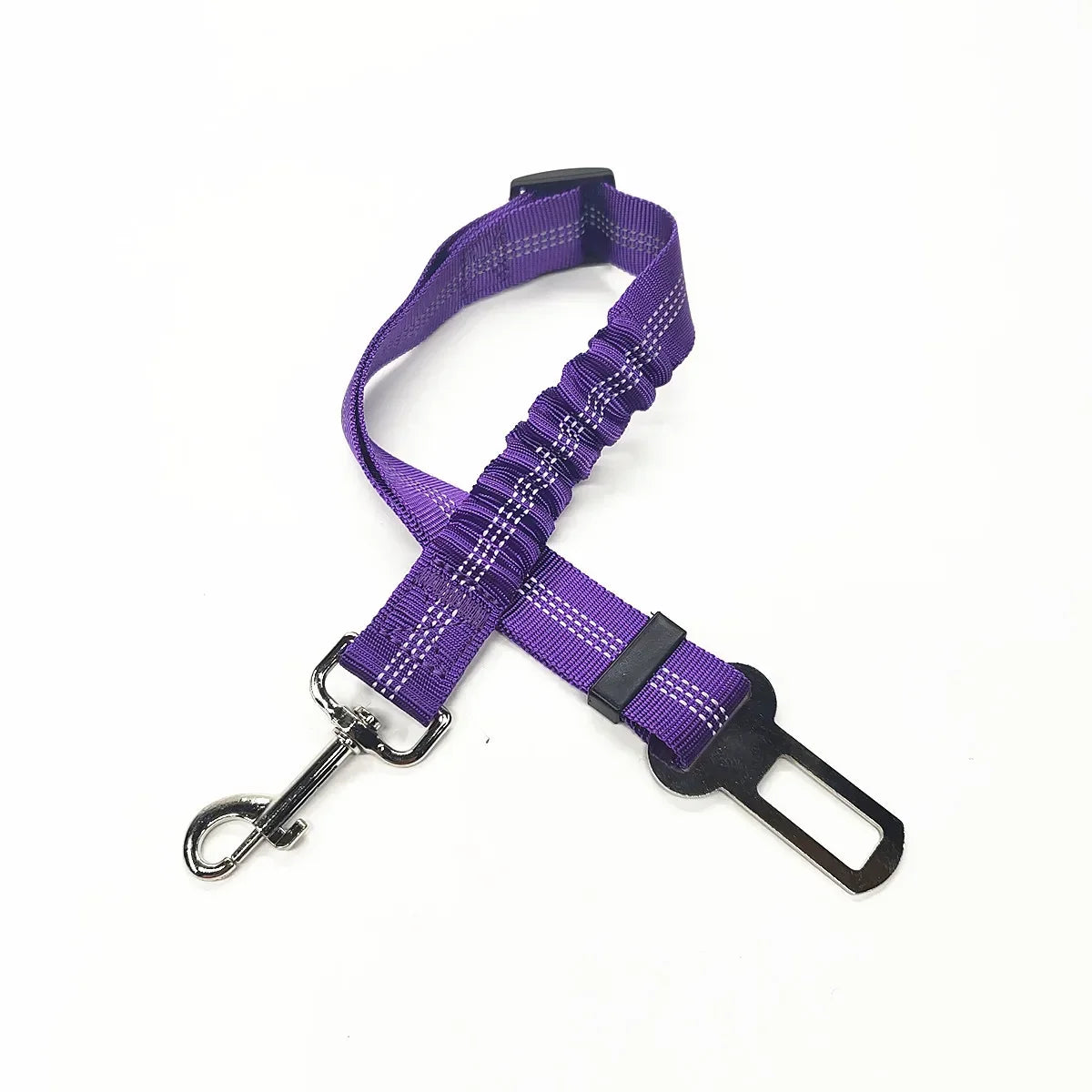 Cinturón de Seguridad Ajustable para Mascotas, Perros y Gatos, Arnés para Asiento de Coche, Clip de Seguridad, Correa de Tracción, Collares para Perros, Accesorios para Perros