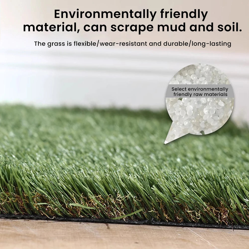 Inodoro para Perros con Césped Artificial, Tapete de Entrenamiento para Cachorros, Bandeja Sanitaria con Drenaje, Almohadilla de Inodoro Interior para Perros Pequeños y Medianos