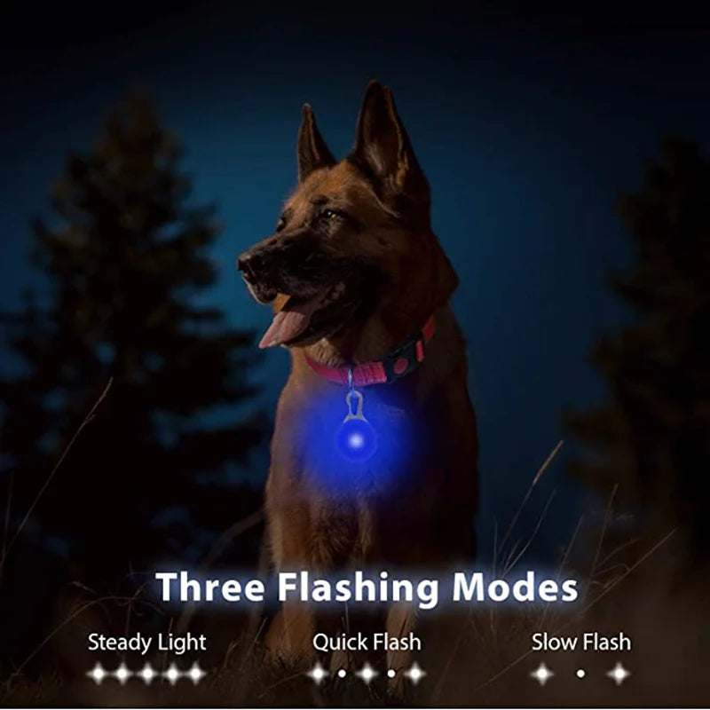 Collares Led para perros, colgante recargable con Usb para mascotas, Collar luminoso, colgante para cachorro, luz Flash, correa, accesorios, decoración, Collar para perro