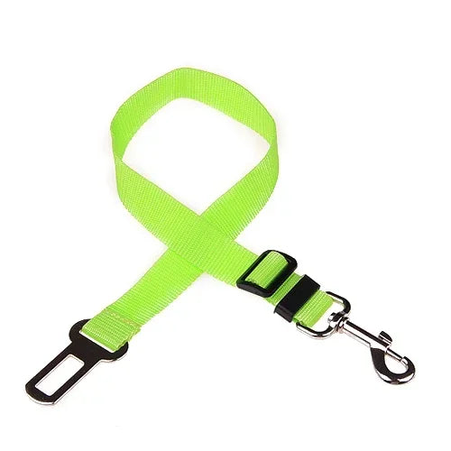 Cinturón de Seguridad Ajustable para Mascotas, Perros y Gatos, Arnés para Asiento de Coche, Clip de Seguridad, Correa de Tracción, Collares para Perros, Accesorios para Perros