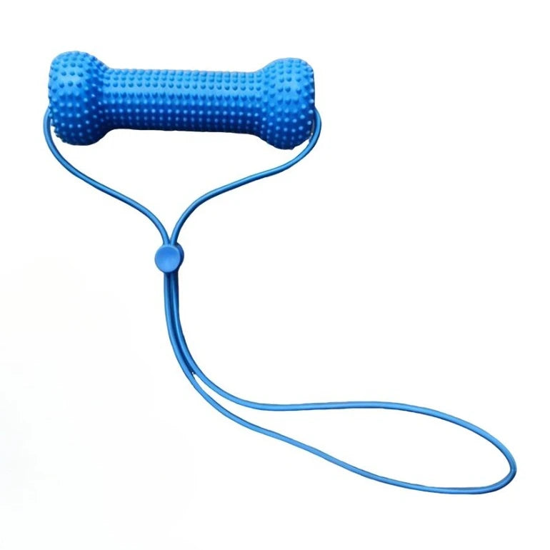 Juguete Dental de Doble Acción para Perros, Masticable para Limpieza Dental, Cepillado, Reutilizable