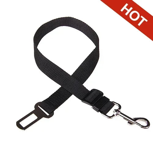 Cinturón de Seguridad Ajustable para Mascotas, Perros y Gatos, Arnés para Asiento de Coche, Clip de Seguridad, Correa de Tracción, Collares para Perros, Accesorios para Perros