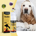 Spray para el cuidado de la piel de mascotas, alivia la molestia para perros, gatos, Control de piojos y pulgas, alivia el rasguño de la piel, lamer, Spray portátil para heridas de mascotas