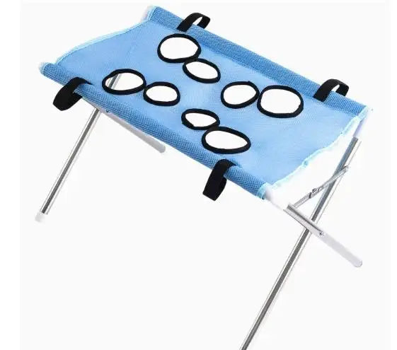 Soporte Plegable y Ajustable para Baño y Aseo de Mascotas, Hamaca de Malla para Lavado y Secado de Perros y Gatos