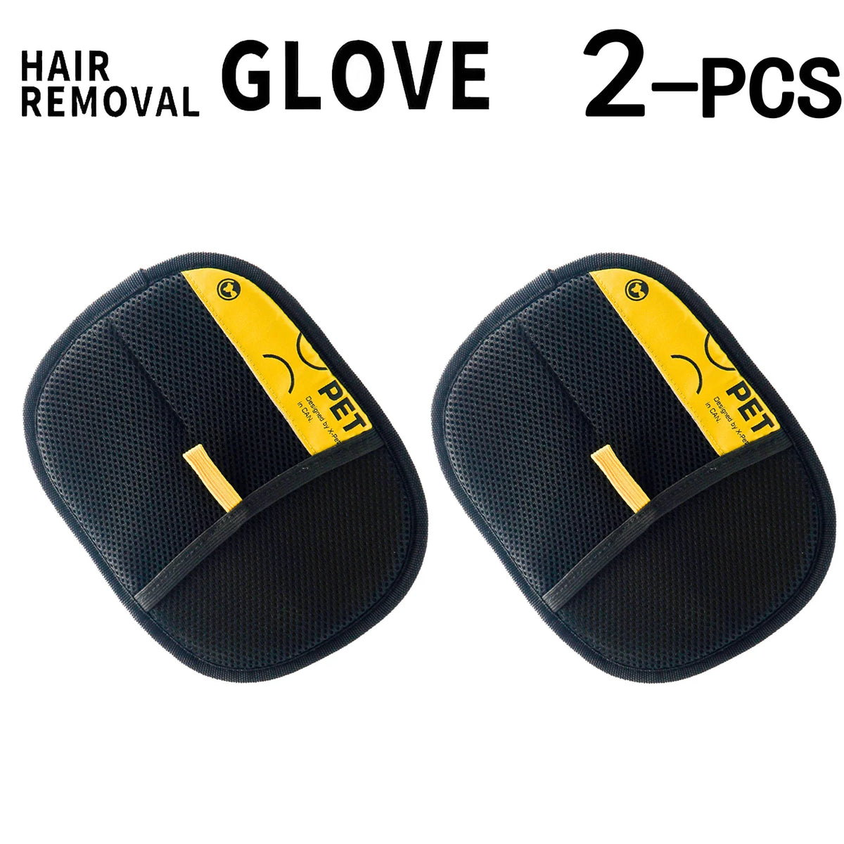 Guantes para quitar el pelo de mascotas electrostáticos para perros gatos, guantes de aseo lavables reutilizables con cepillo rodillo de pelusa 2 en 1 - Seguro No-T