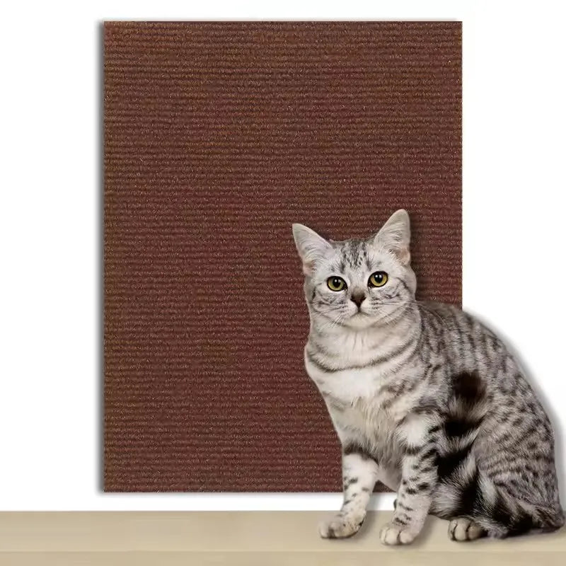 Protector de sofá rascador para gatos, 7 colores, almohadilla rascadora para gatos, protección de tablero, alfombra autoadhesiva recortable, alfombrilla rascadora para gatos DIY