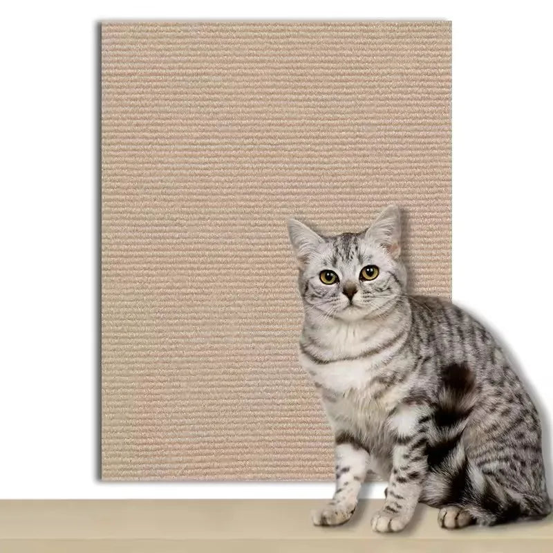 Protector de sofá rascador para gatos, 7 colores, almohadilla rascadora para gatos, protección de tablero, alfombra autoadhesiva recortable, alfombrilla rascadora para gatos DIY