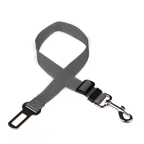 Cinturón de Seguridad Ajustable para Mascotas, Perros y Gatos, Arnés para Asiento de Coche, Clip de Seguridad, Correa de Tracción, Collares para Perros, Accesorios para Perros