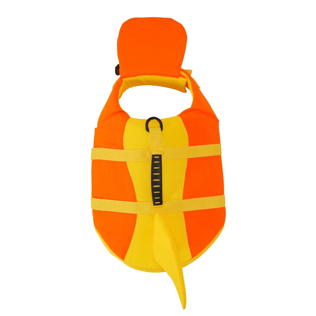 Chaleco salvavidas para perros, chaleco de seguridad ajustable para nadar en piscina, surfear, flotar, ropa para perros, chaleco de rescate con cola.