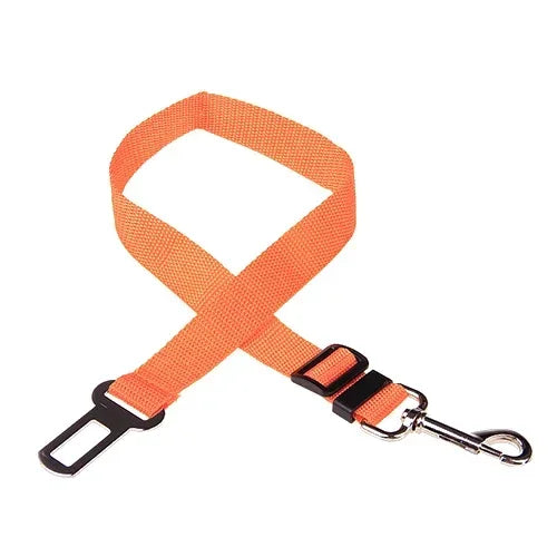 Cinturón de Seguridad Ajustable para Mascotas, Perros y Gatos, Arnés para Asiento de Coche, Clip de Seguridad, Correa de Tracción, Collares para Perros, Accesorios para Perros